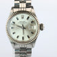 Genuine Rolex 6517 Oyster Perpetual Watch. Ladies ROLEX Automatic WG Bezel.