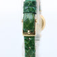 Van Cleef and Arpels 18901 B1 watch. 18k Gold VCA Classique Diamond Bezel.