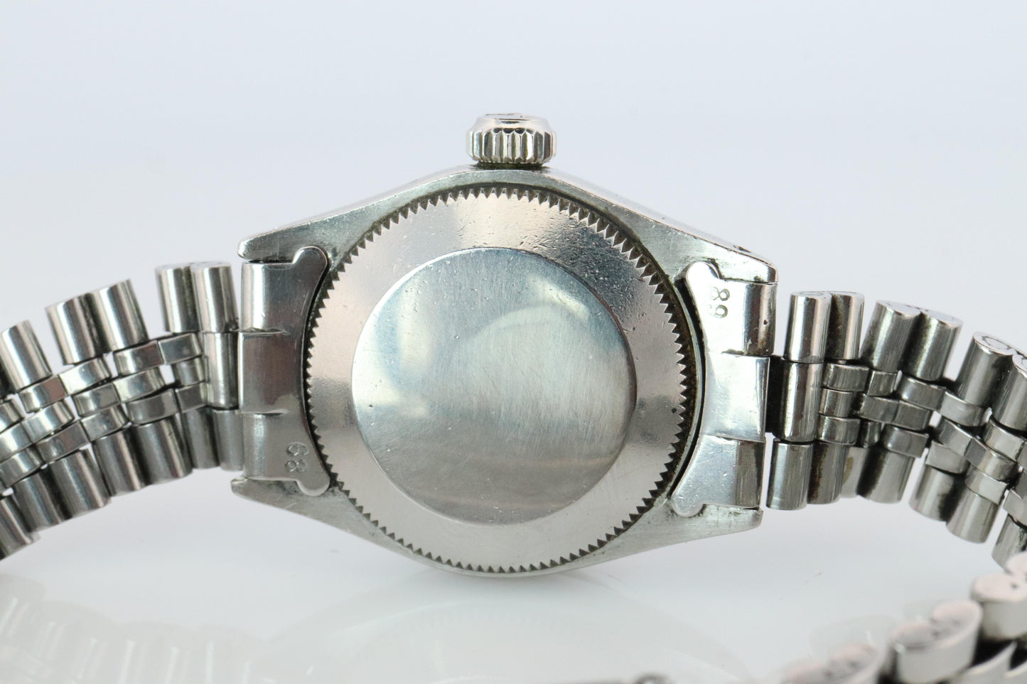 Genuine Rolex 6517 Oyster Perpetual Watch. Ladies ROLEX Automatic WG Bezel.