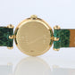 Van Cleef and Arpels 18901 B1 watch. 18k Gold VCA Classique Diamond Bezel.