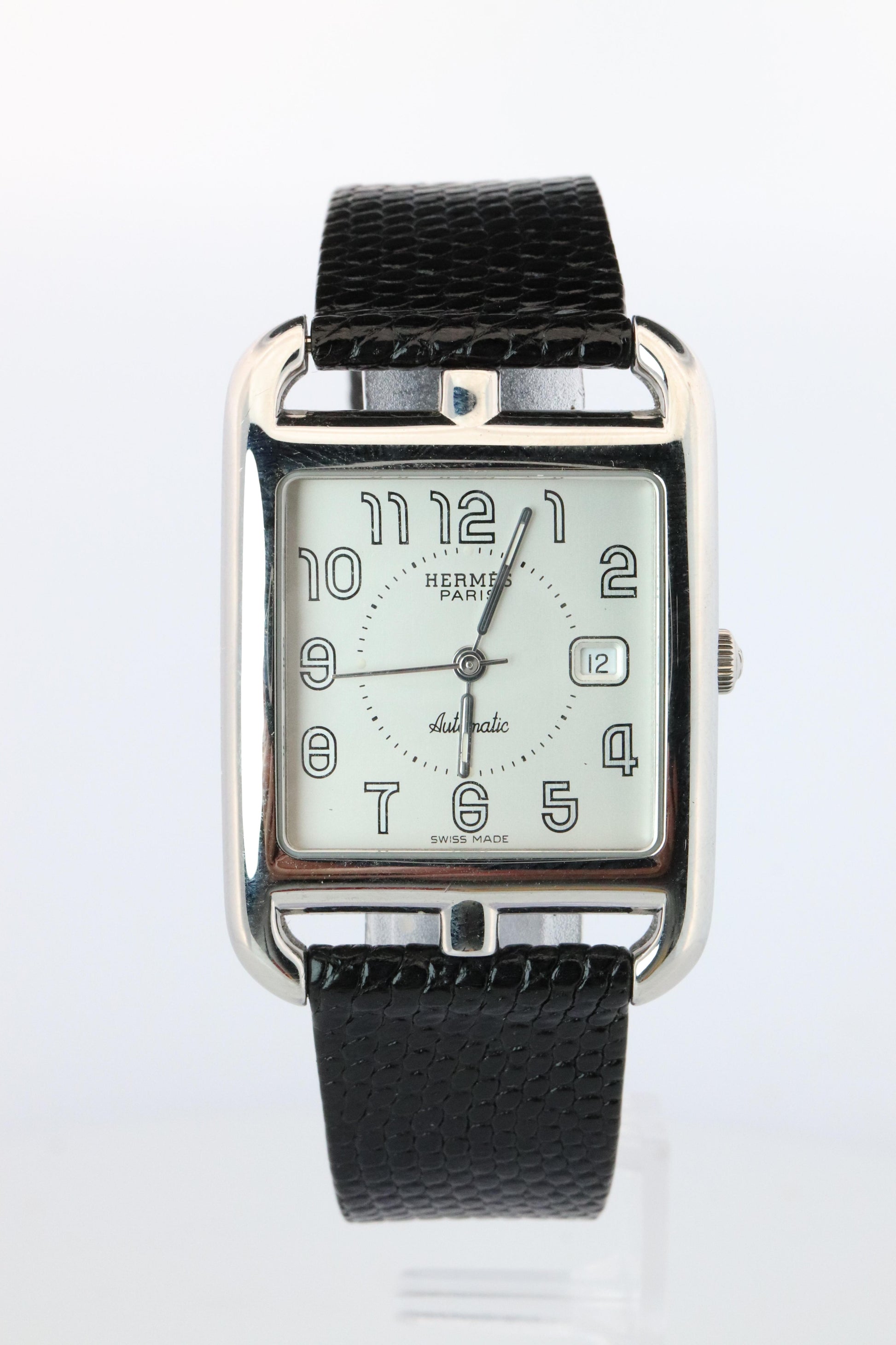Genuine HERMES CC1.710. Hermes Cape Cod Automatic Stainless Steel Watch.