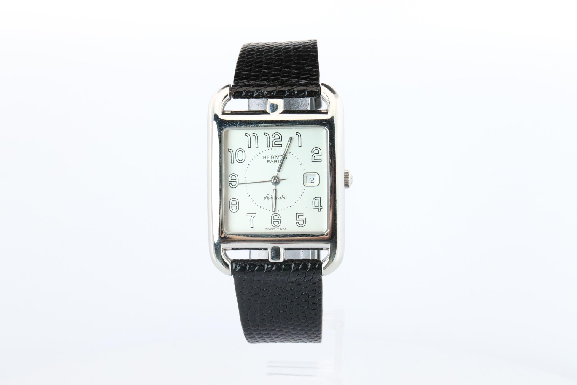 Genuine HERMES CC1.710. Hermes Cape Cod Automatic Stainless Steel Watch.