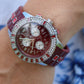 Genuine Dior Christal Chrono Watch Christian Dior CD11431BV Diamond and Sapphire