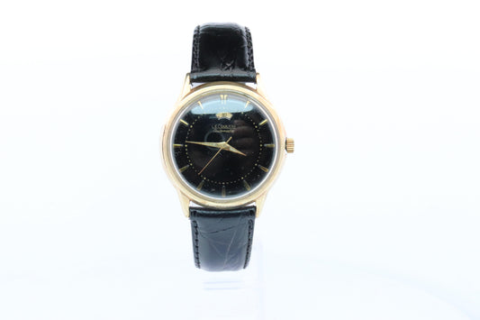 Jaeger Le Coultre Power Reserve Watch. 10k Gold Filled Mens JLC Vintage Watch.