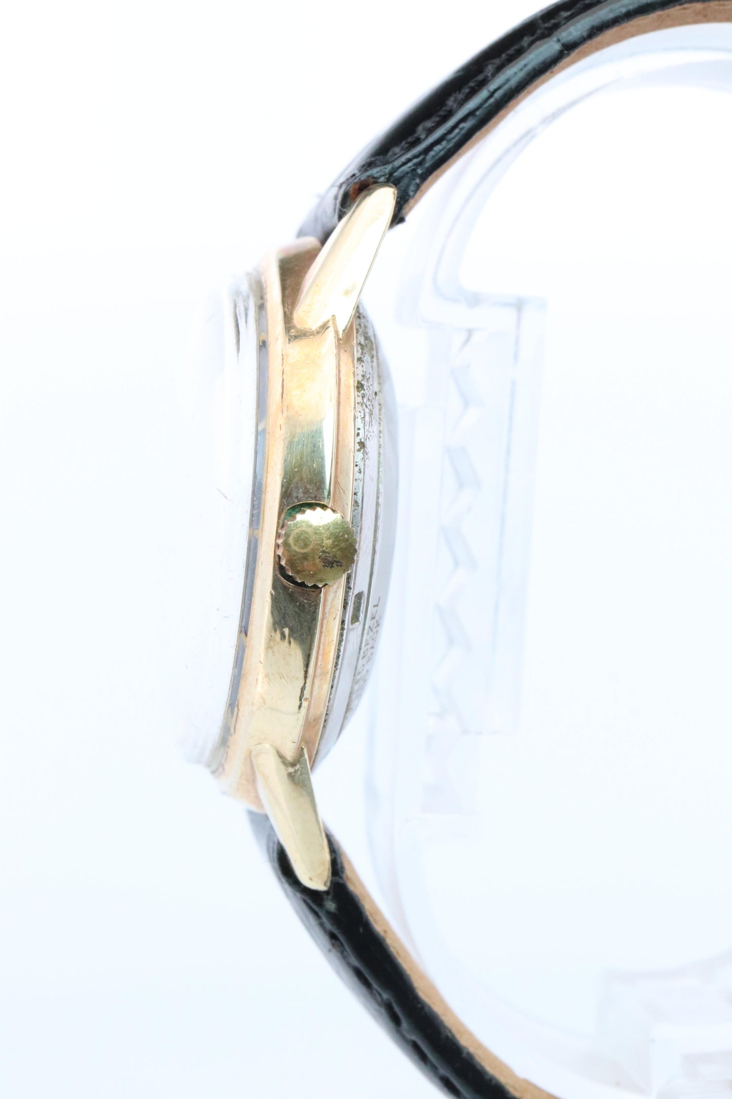 Jaeger Le Coultre Power Reserve Watch. 10k Gold Filled Mens JLC Vintage Watch.