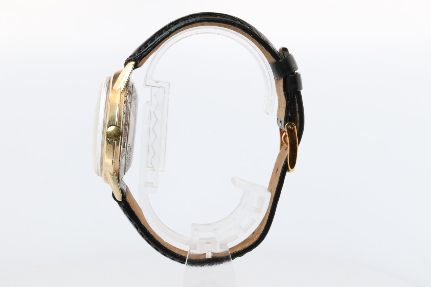 Jaeger Le Coultre Power Reserve Watch. 10k Gold Filled Mens JLC Vintage Watch.