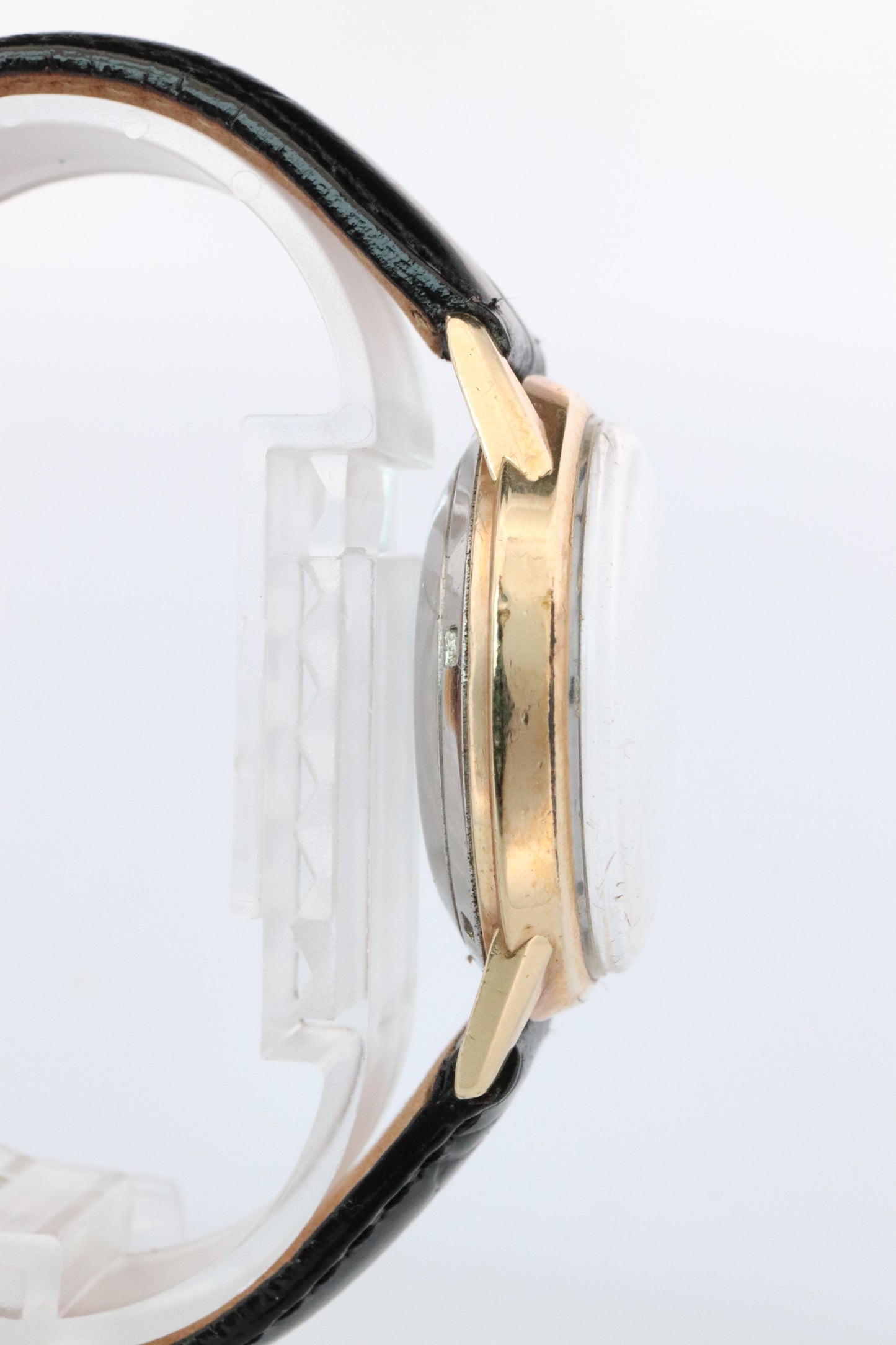 Jaeger Le Coultre Power Reserve Watch. 10k Gold Filled Mens JLC Vintage Watch.