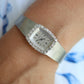 Genuine Diamond Rolex Watch. Ladies 18k Rolex 2195 Manual Watch.