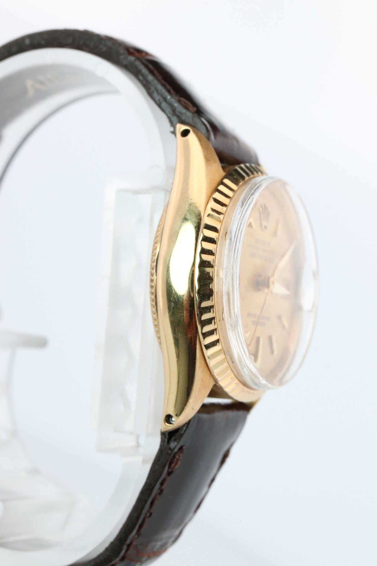 Genuine 18k Rolex 6517 Oyster Perpetual Watch. Ladies ROLEX 18k Yellow Gold.