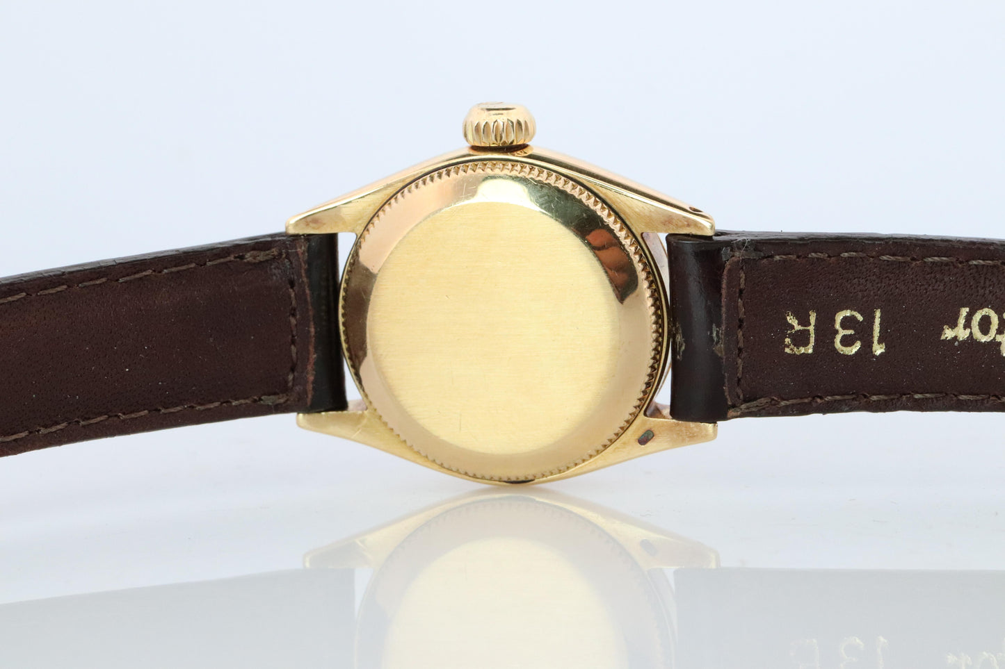 Genuine 18k Rolex 6517 Oyster Perpetual Watch. Ladies ROLEX 18k Yellow Gold.