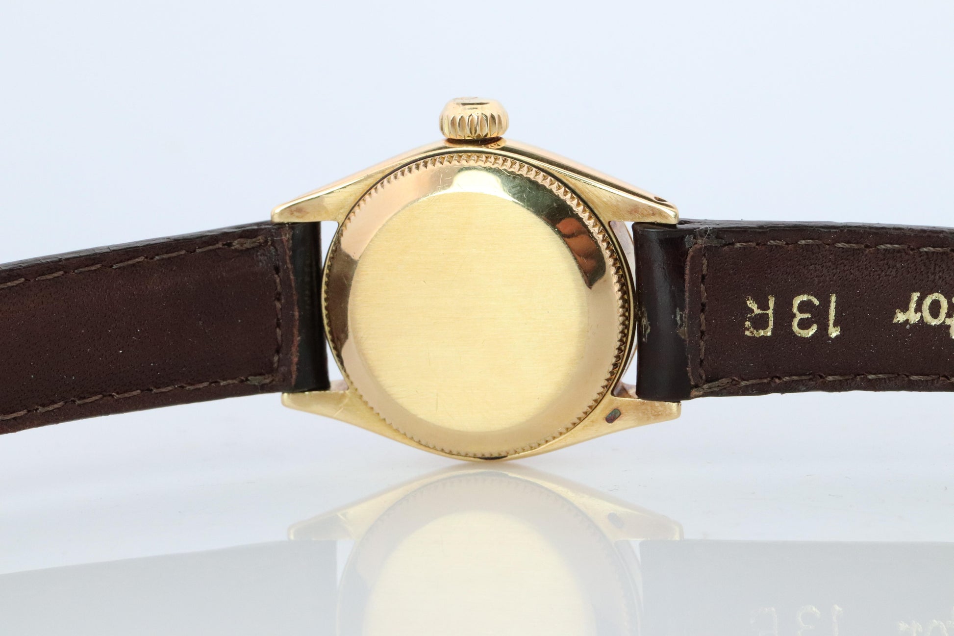 Genuine 18k Rolex 6517 Oyster Perpetual Watch. Ladies ROLEX 18k Yellow Gold.