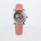 Chopard Happy Sport  Stars Ruby Diamond Watch. Chopard LUC 27/8245-21 Ladies