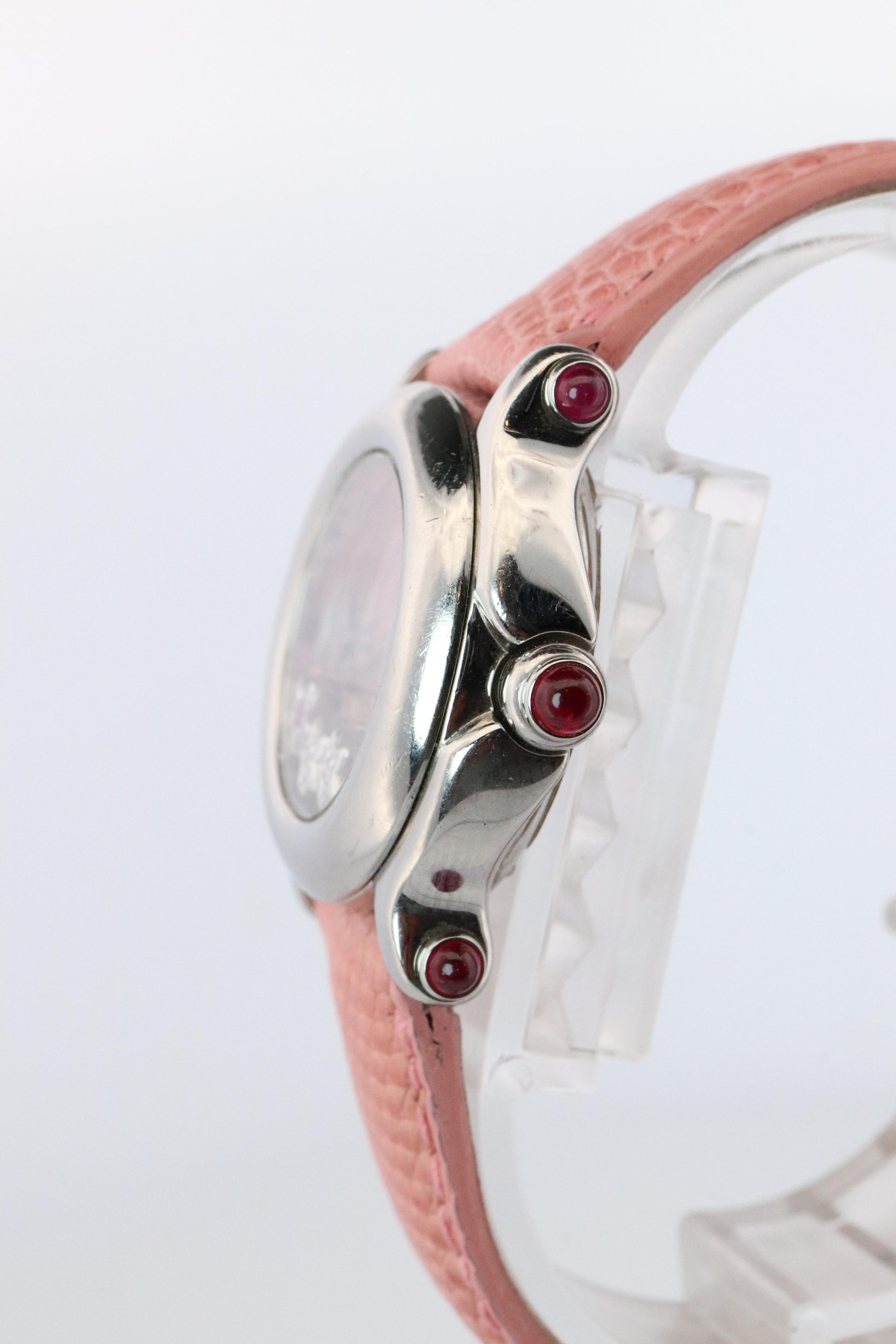 Chopard Happy Sport  Stars Ruby Diamond Watch. Chopard LUC 27/8245-21 Ladies