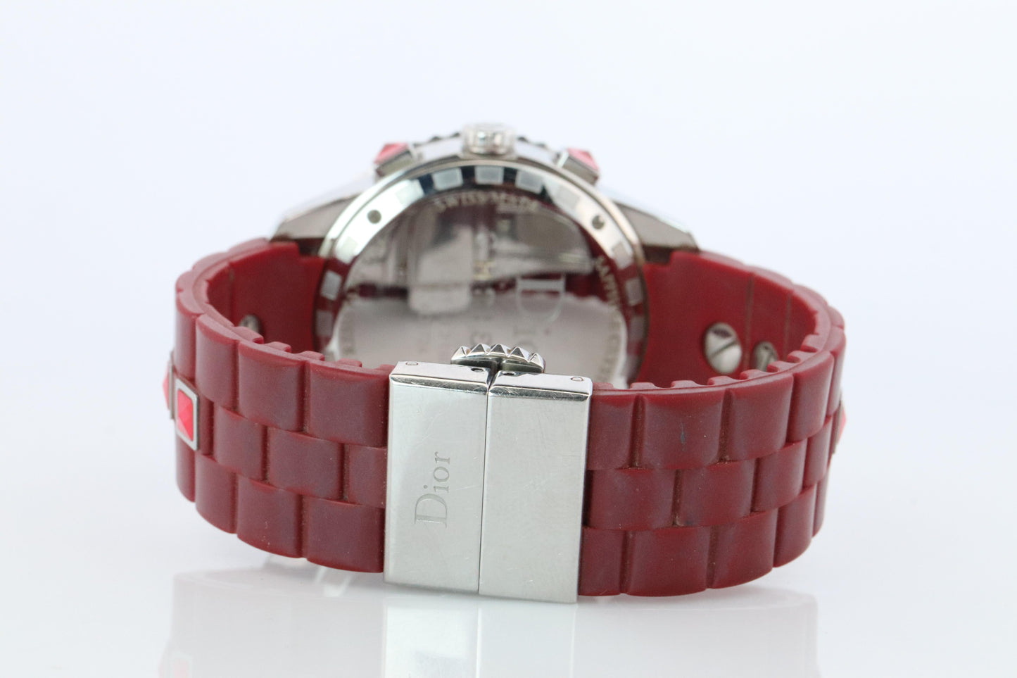 Genuine Dior Christal Chrono Watch Christian Dior CD11431BV Diamond and Sapphire