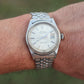 Genuine Rolex 1603 Watch. Rolex Oyster Perpetual DateJust 36 Engine Turned Bezel