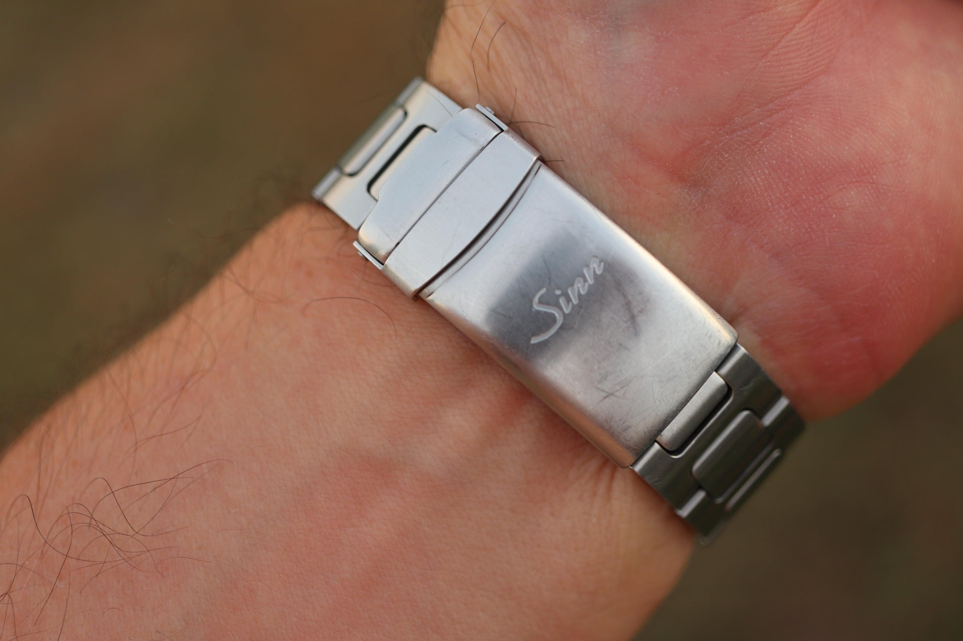 SINN 556-A Automatic Watch. Sinn 556.9826 Date Open Back WristWatch