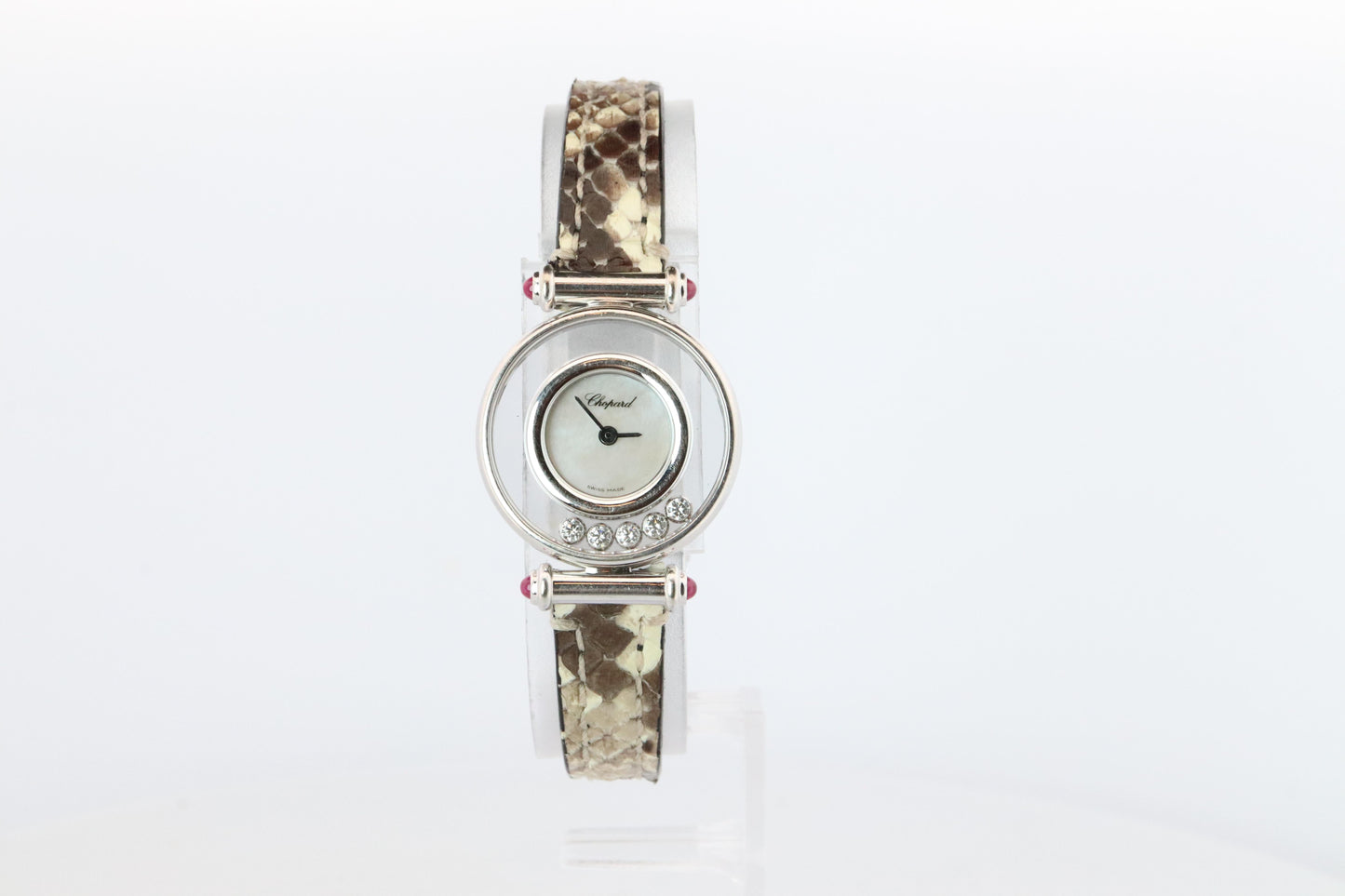 Chopard Happy 18k WG Diamond Watch. Chopard LUC 20/4780-21 Ladies