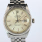 Genuine Rolex 1603 Watch. Rolex Oyster Perpetual DateJust 36 Engine Turned Bezel