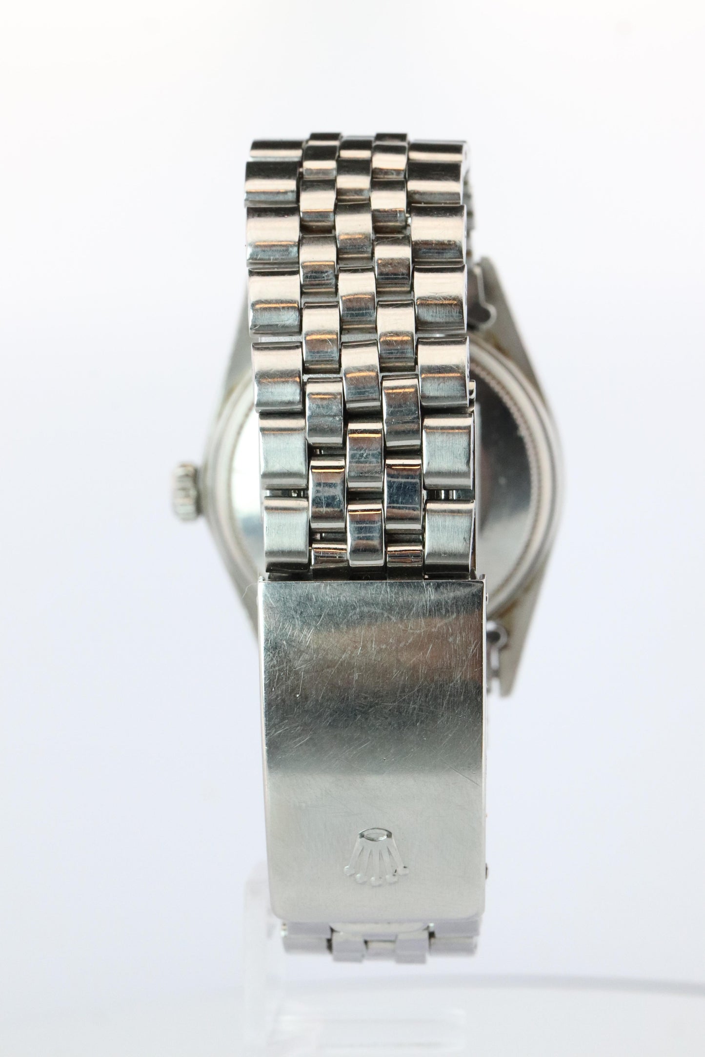 Genuine Rolex 1603 Watch. Rolex Oyster Perpetual DateJust 36 Engine Turned Bezel