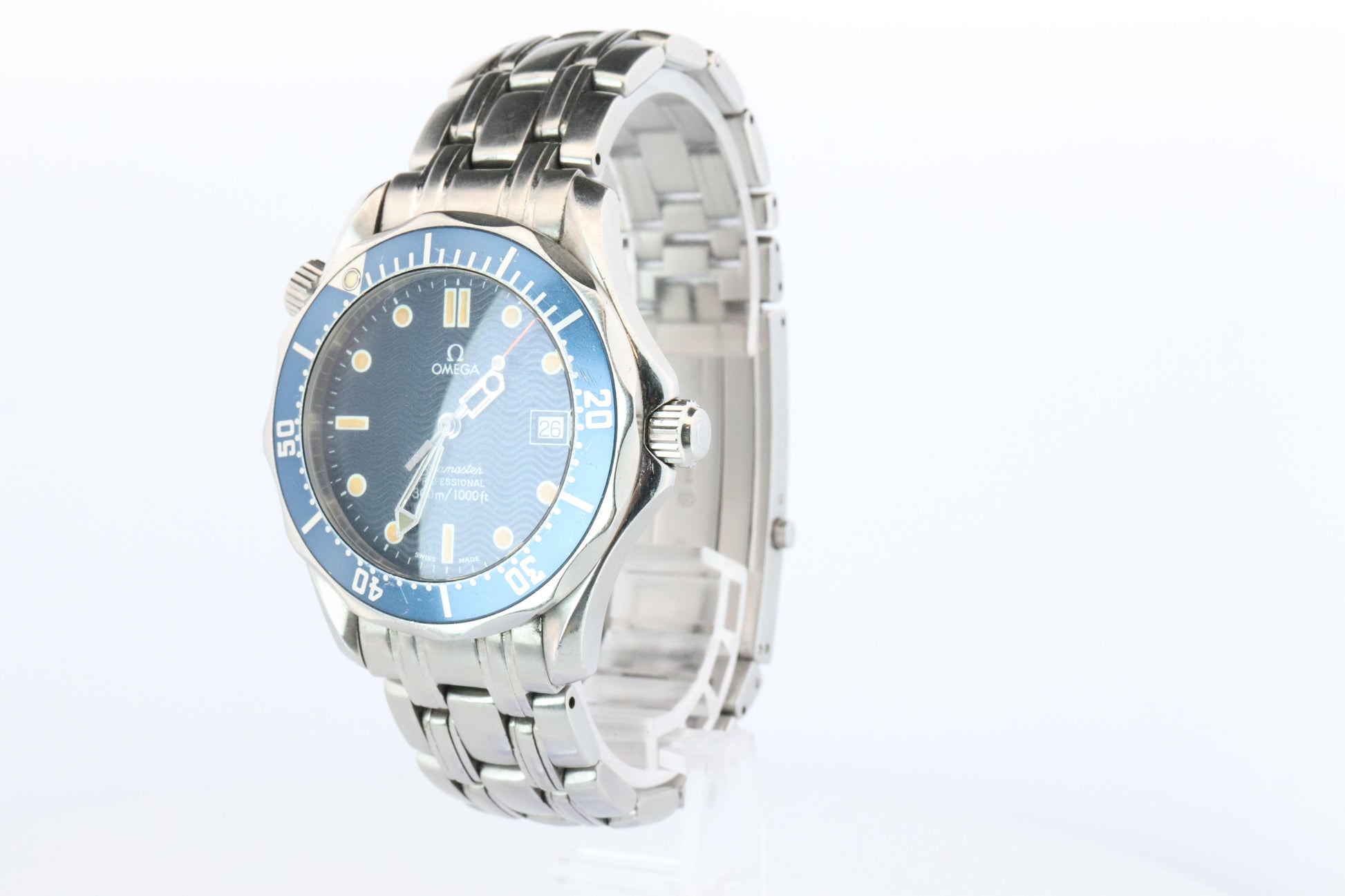 OMEGA Seamaster Professional 300m Blue. Mens Omega Diving watch.