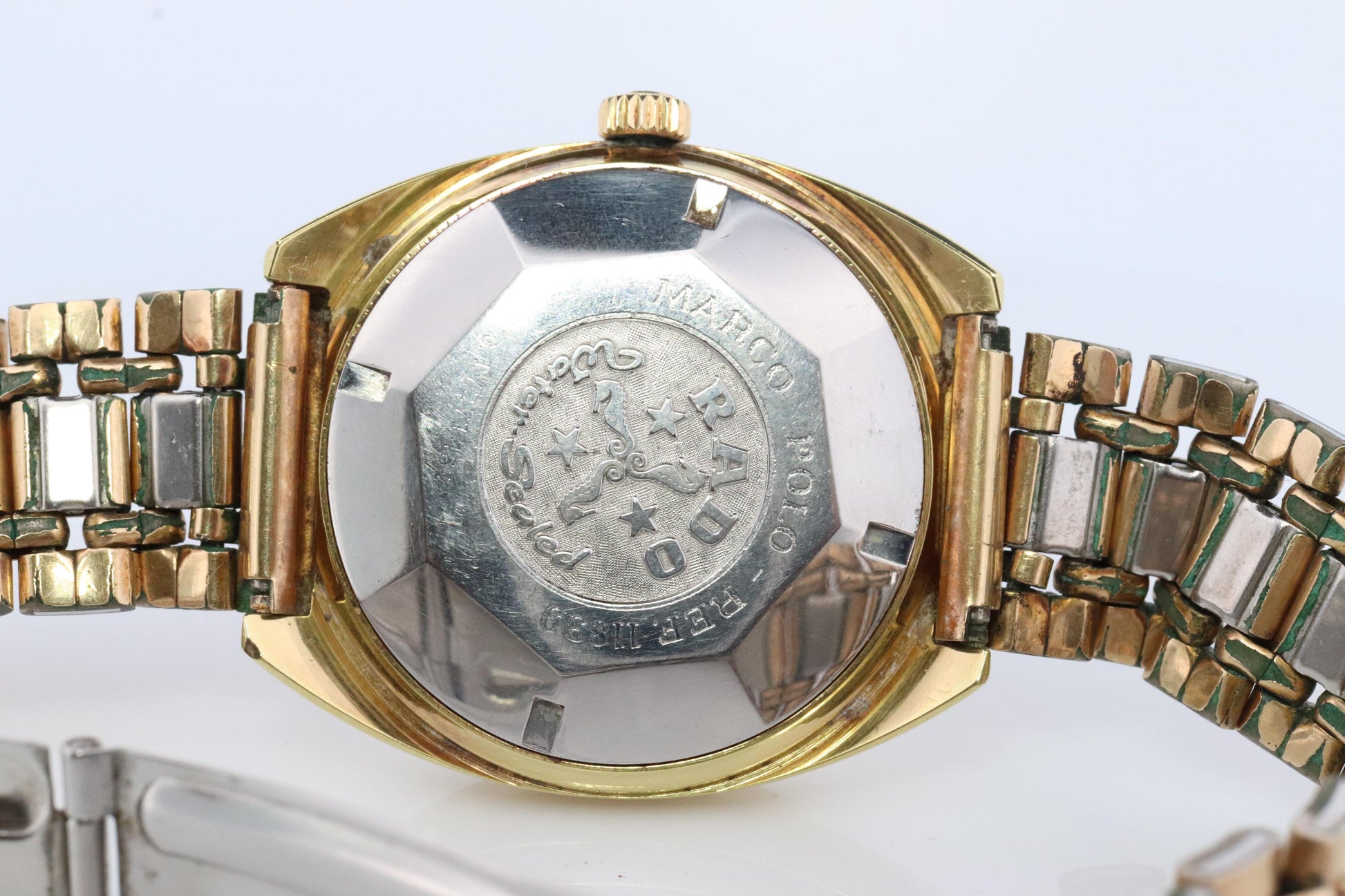RADO Watch. Rado Marco Polo Automatic watch. Mens Rado 11839 Calendar.