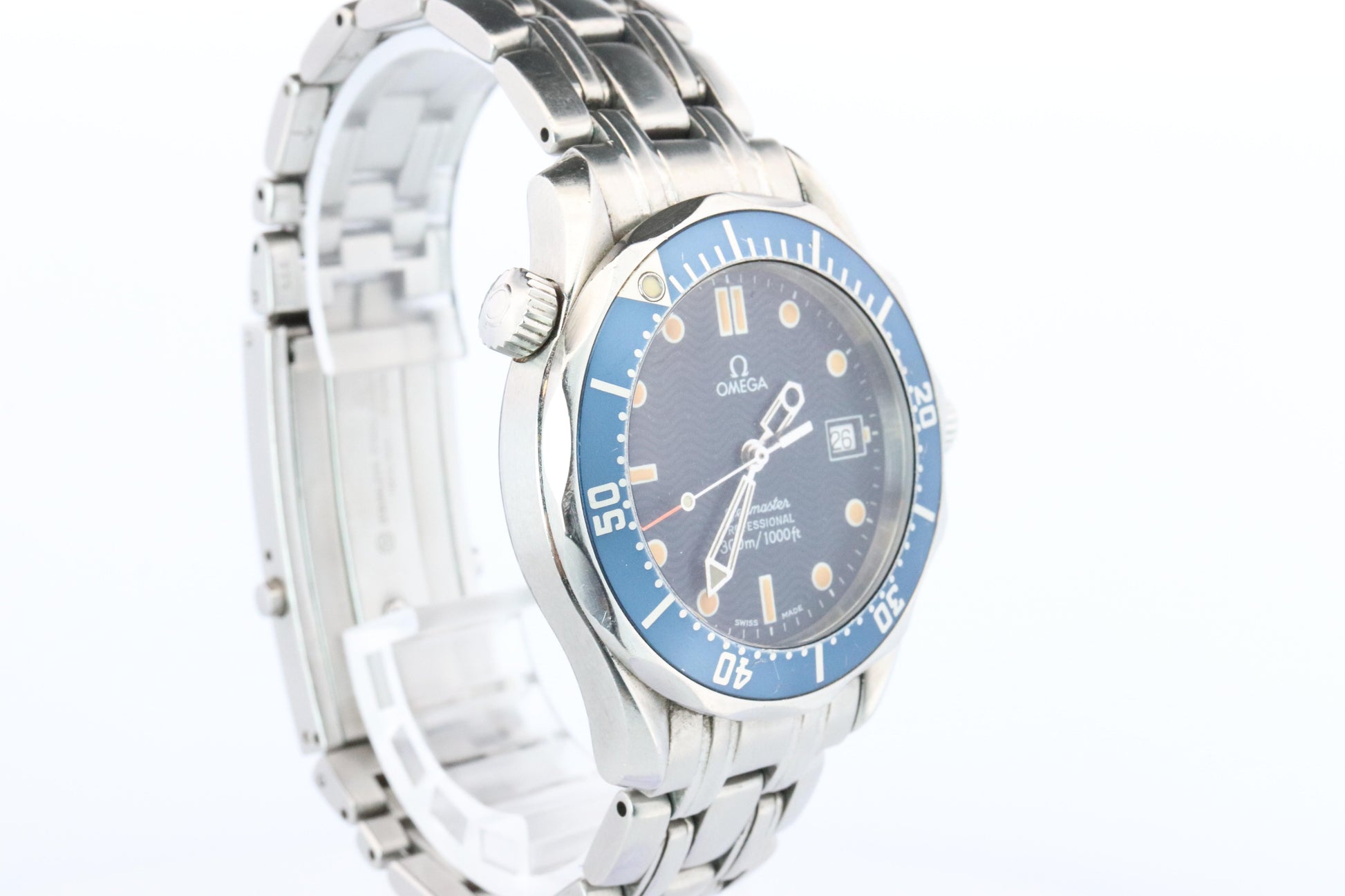 OMEGA Seamaster Professional 300m Blue. Mens Omega Diving watch.