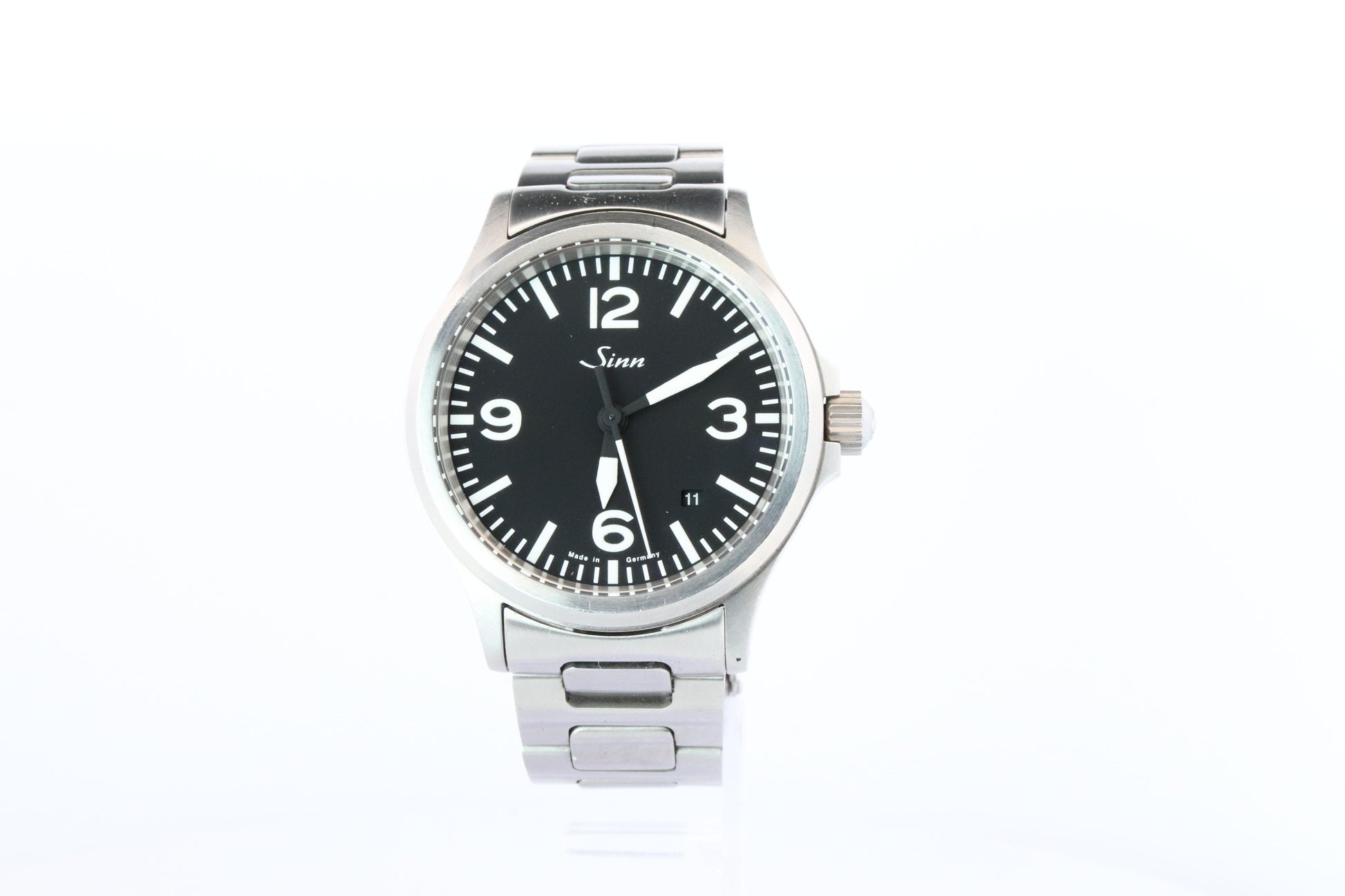 SINN 556-A Automatic Watch. Sinn 556.9826 Date Open Back WristWatch