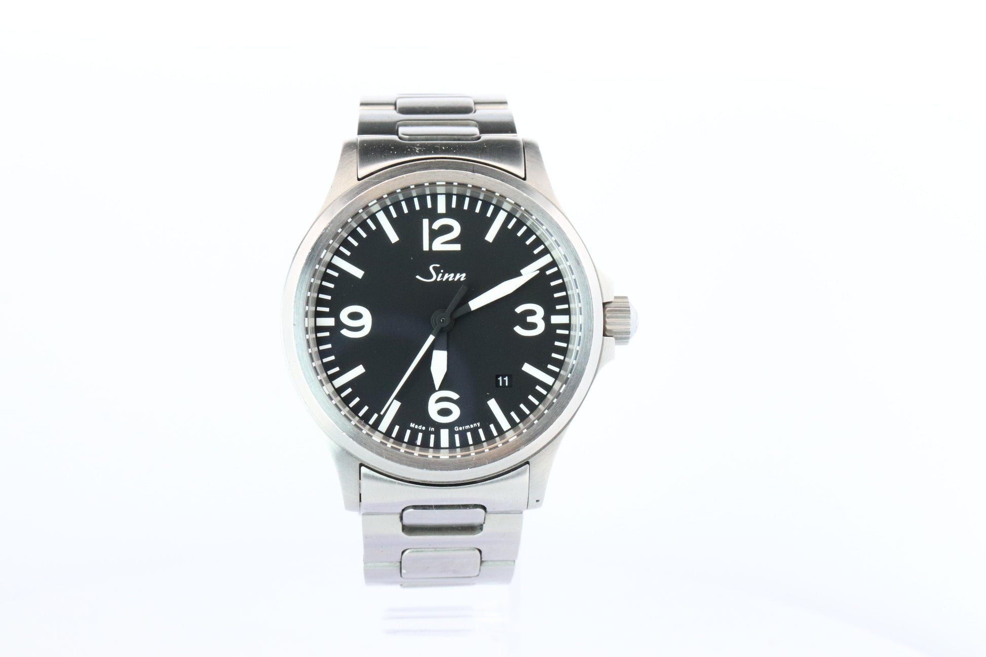 SINN 556-A Automatic Watch. Sinn 556.9826 Date Open Back WristWatch