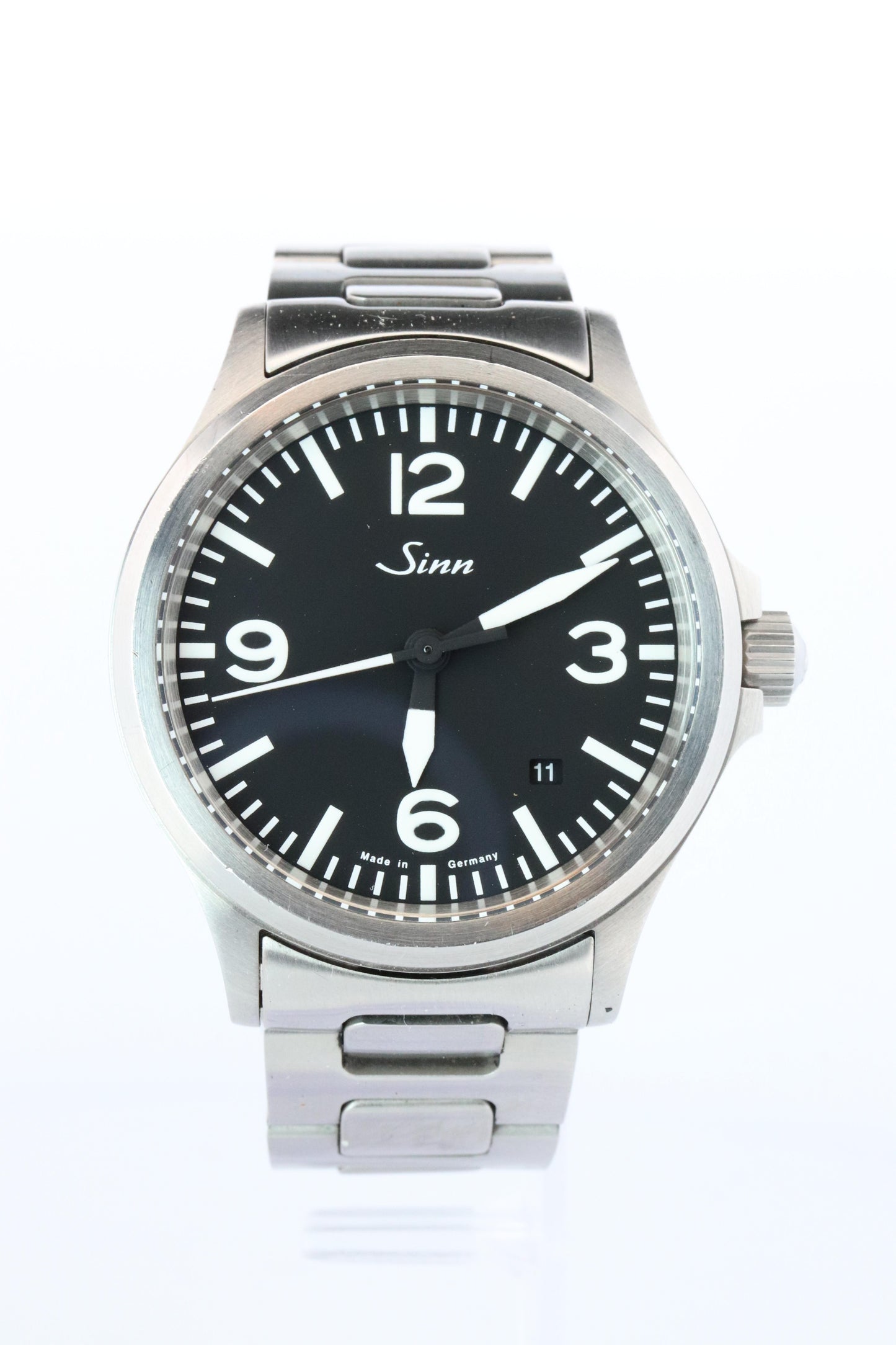 SINN 556-A Automatic Watch. Sinn 556.9826 Date Open Back WristWatch