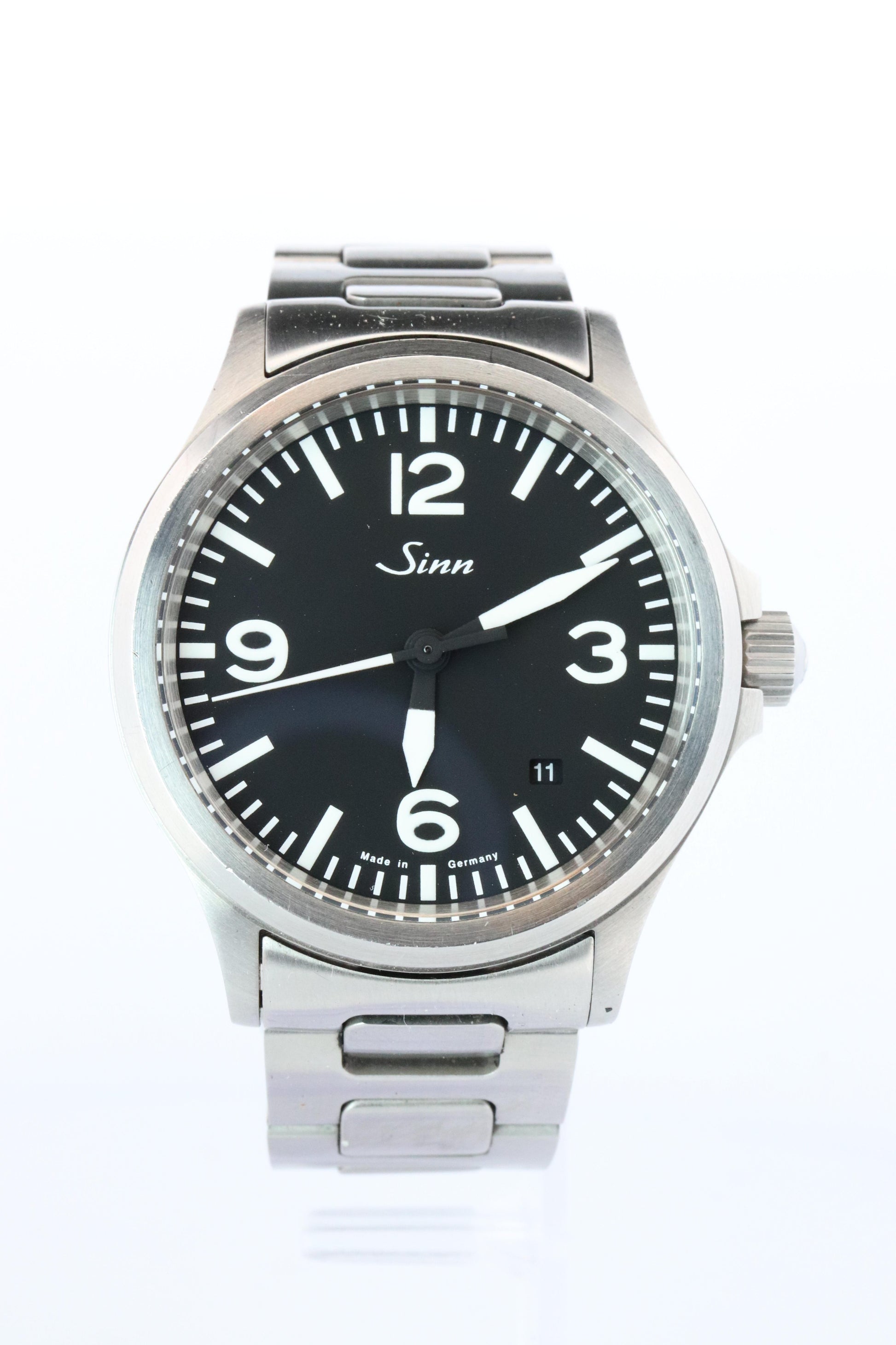 SINN 556-A Automatic Watch. Sinn 556.9826 Date Open Back WristWatch
