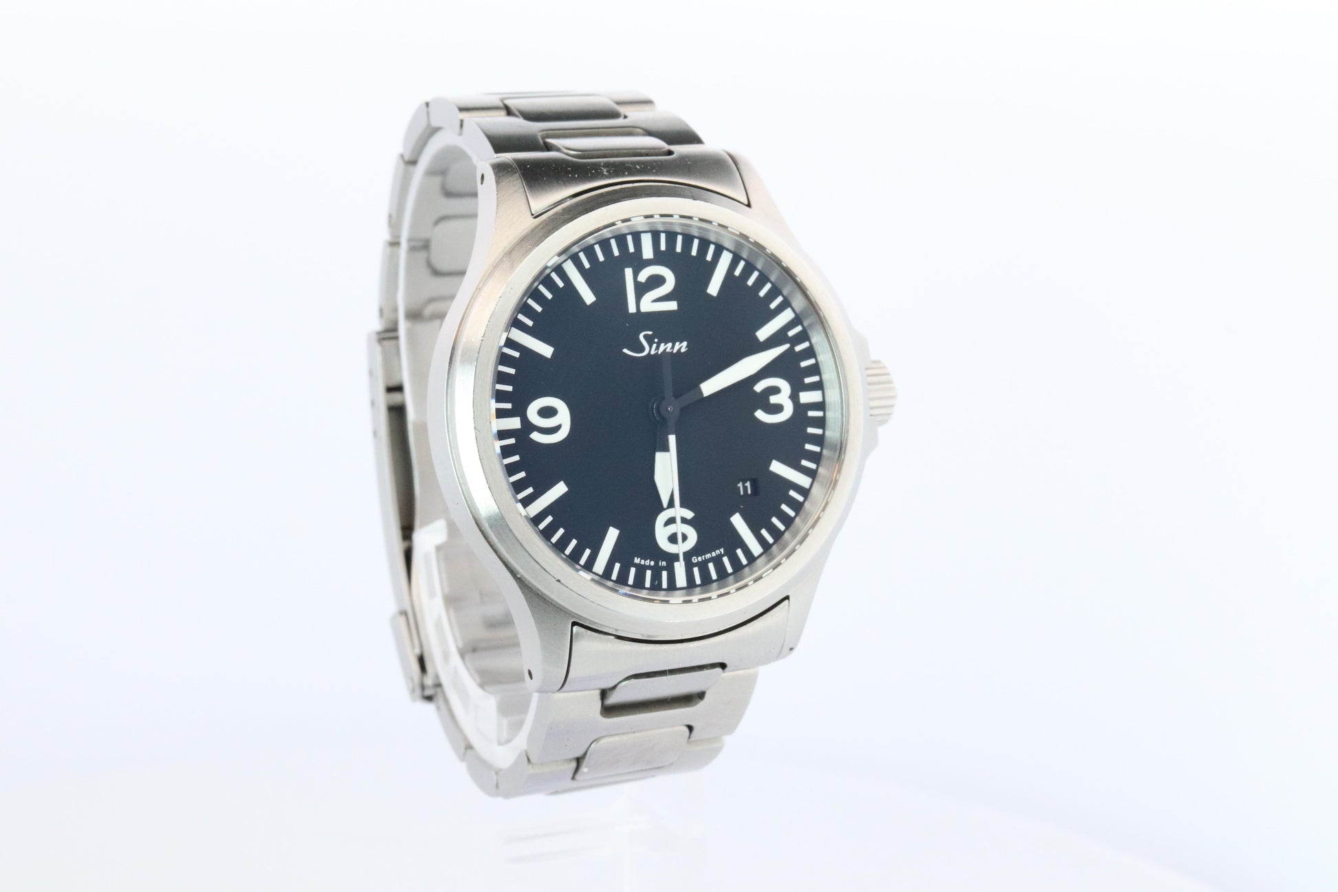 SINN 556-A Automatic Watch. Sinn 556.9826 Date Open Back WristWatch