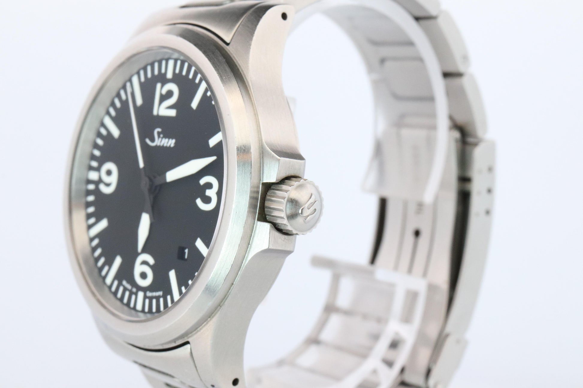 SINN 556-A Automatic Watch. Sinn 556.9826 Date Open Back WristWatch