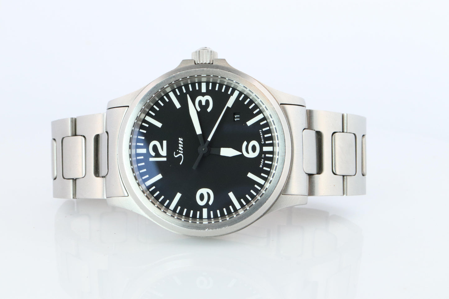 SINN 556-A Automatic Watch. Sinn 556.9826 Date Open Back WristWatch