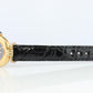 Genuine Cartier Watch. Must de Cartier Colisee Round Argent Vermeil 59002 Black