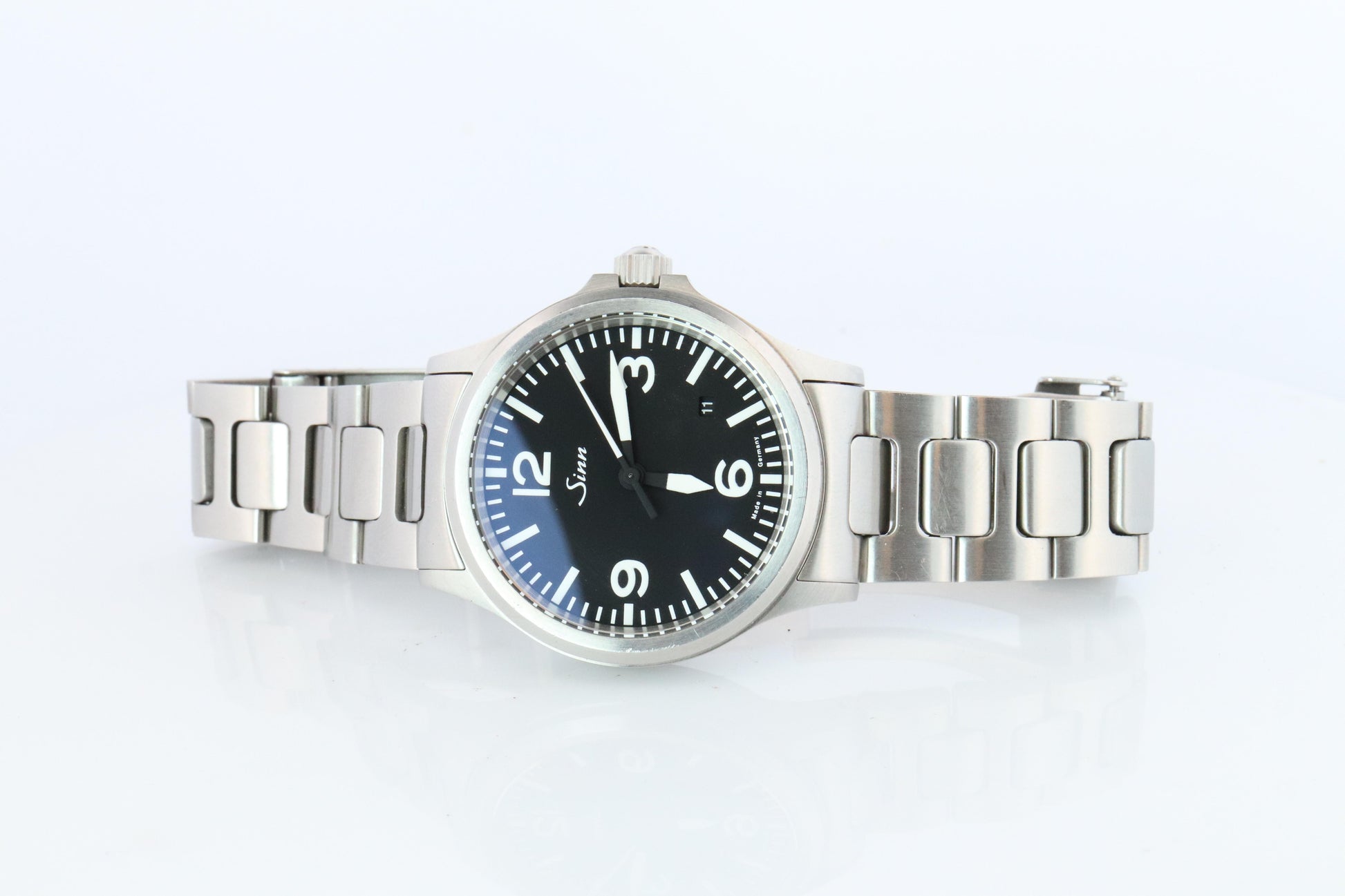 SINN 556-A Automatic Watch. Sinn 556.9826 Date Open Back WristWatch