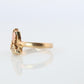 Black Hills Gold Ring. 10k 12k Black Hills Vine Leaf Cluster band