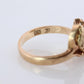 Black Hills Gold Ring. 10k 12k Black Hills Vine Leaf Cluster band