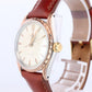 Vintage Rolex Watch. ROLEX Oyster SPEEDKING 5056 SS and 9k Bezel. 30mm