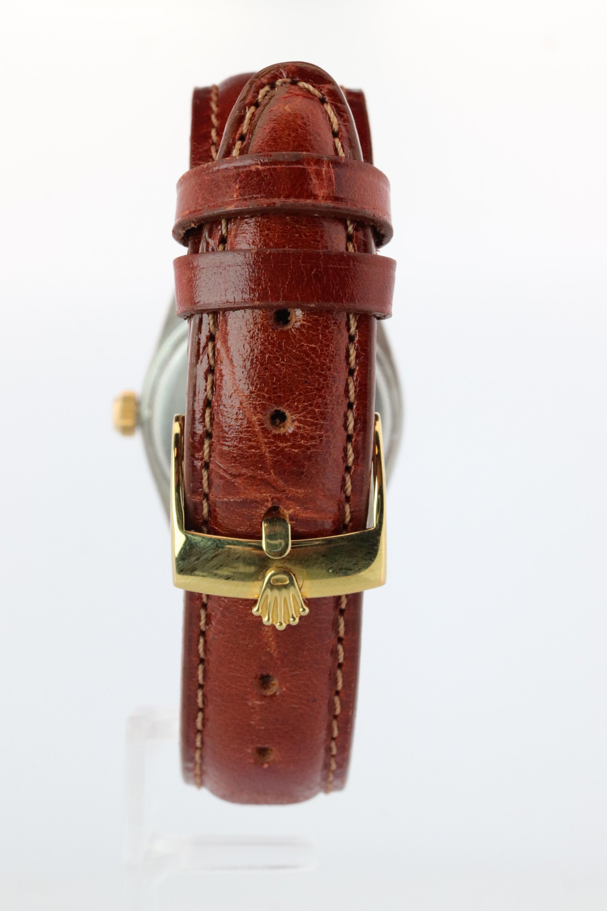 Vintage Rolex Watch. ROLEX Oyster SPEEDKING 5056 SS and 9k Bezel. 30mm