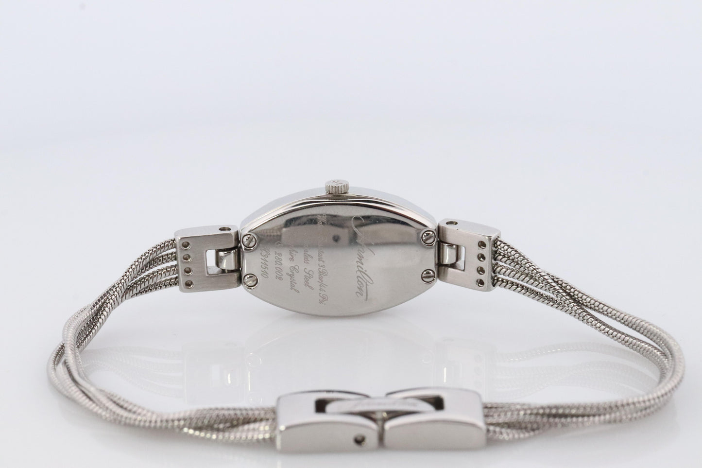 Hamilton Diamond Watch. Ladies Hamilton Classic Diamond Dainty watch with Box.