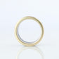 PreOwned Louis Vuitton Band. 18k Titanium Les Gastons Embossed Wide Ring.