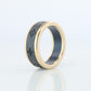 PreOwned Louis Vuitton Band. 18k Titanium Les Gastons Embossed Wide Ring.