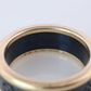 PreOwned Louis Vuitton Band. 18k Titanium Les Gastons Embossed Wide Ring.