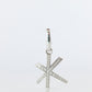Genuine Cartier Firework Pendant. 18k White Gold Diamond Cartier Fireworks Charm