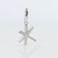Genuine Cartier Firework Pendant. 18k White Gold Diamond Cartier Fireworks Charm