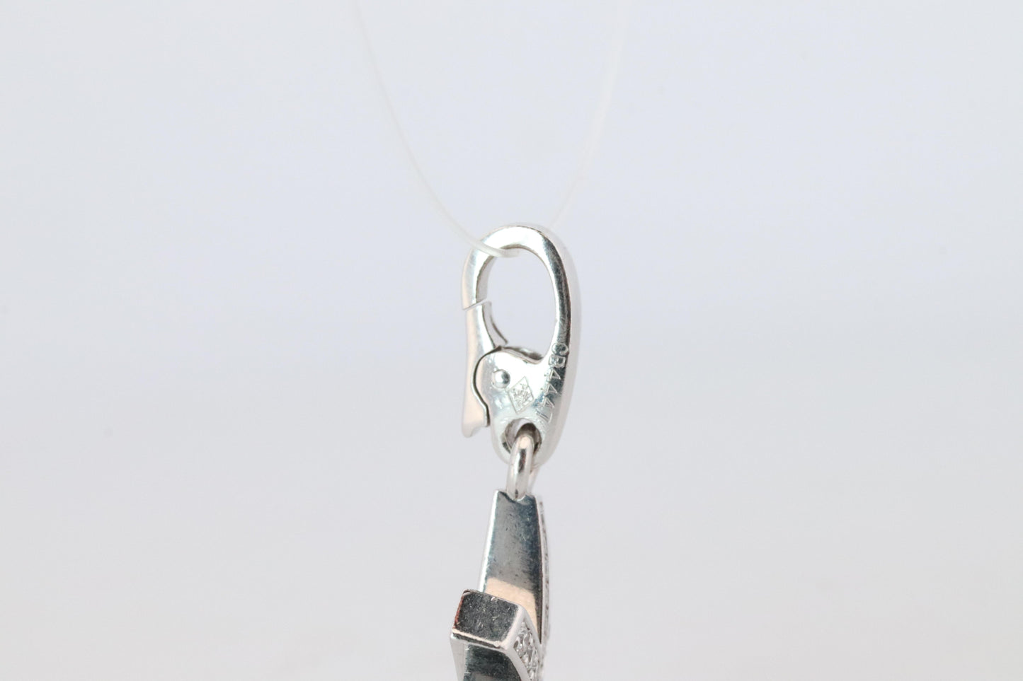 Genuine Cartier Firework Pendant. 18k White Gold Diamond Cartier Fireworks Charm