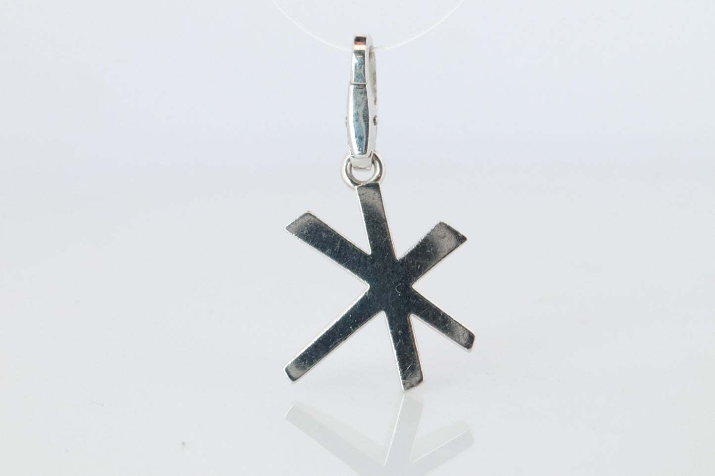 Genuine Cartier Firework Pendant. 18k White Gold Diamond Cartier Fireworks Charm
