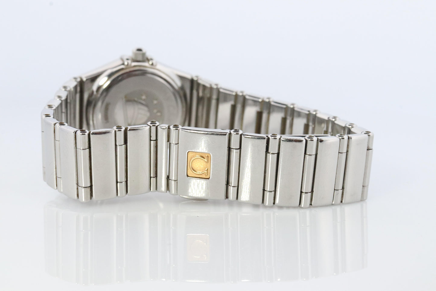 Omega Diamond Watch. Authentic Ladies Omega 1465.71 Constellation Mother Pearl.