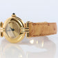 Genuine Cartier Watch. Must de Cartier Colisee Round Argent Vermeil 1902 Gold