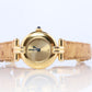 Genuine Cartier Watch. Must de Cartier Colisee Round Argent Vermeil 1902 Gold